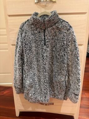 Women’s Weatherproof Gray Sherpa-Lined Jacket